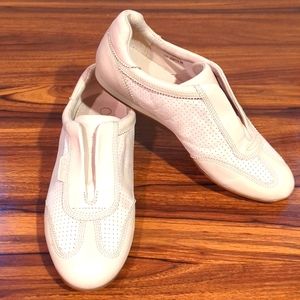 Cole Haan Beige Leather Slip-on NikeAir Loafer Size 8M